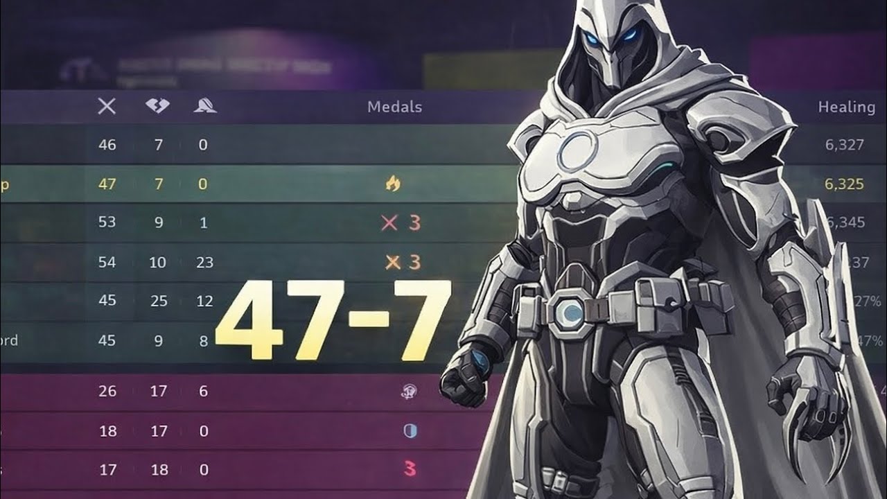 All My Teammates Had 40+ Eliminations!, Moon Knight Ranked Marvel Rivals 