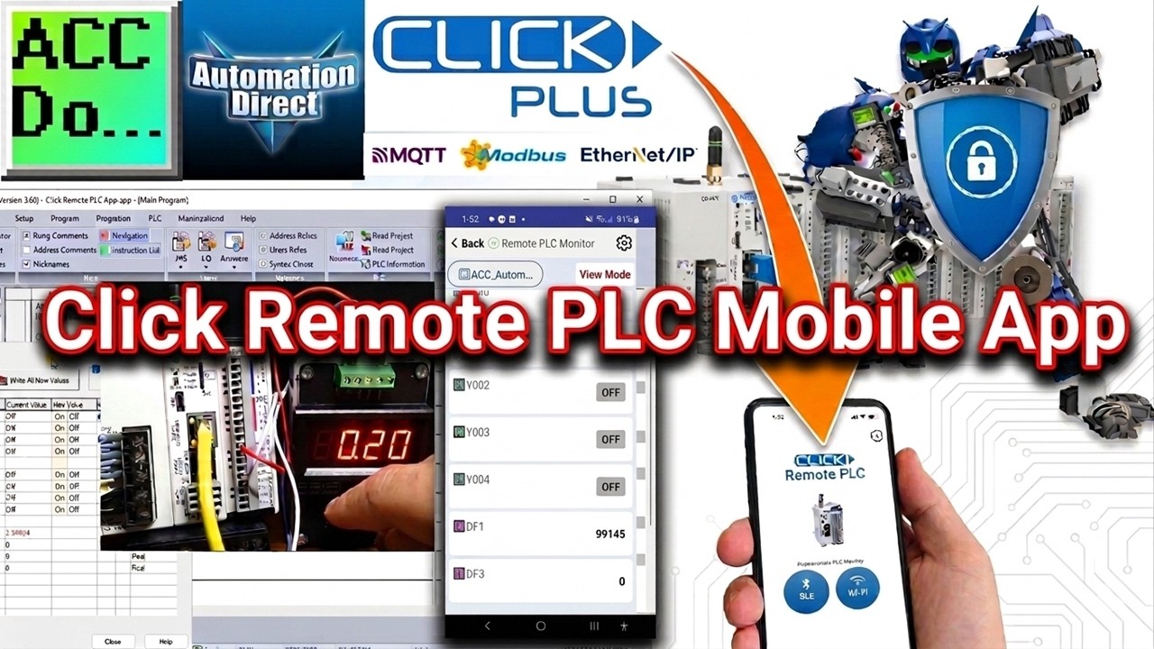 Click Remote PLC Mobile App
