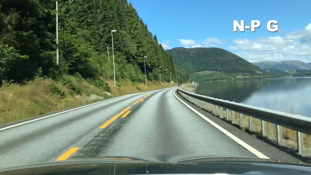 (E39 Driving between Kristiansand & Stavanger (Norway