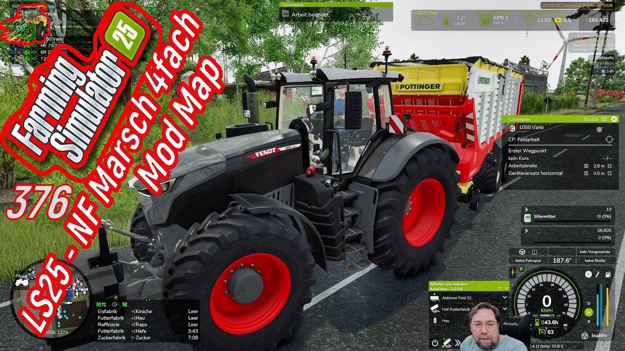 LS 25 NF Marsch 4 Fach # 376 Sammeln kann los gehen wenn der Schwader fertig wäre.