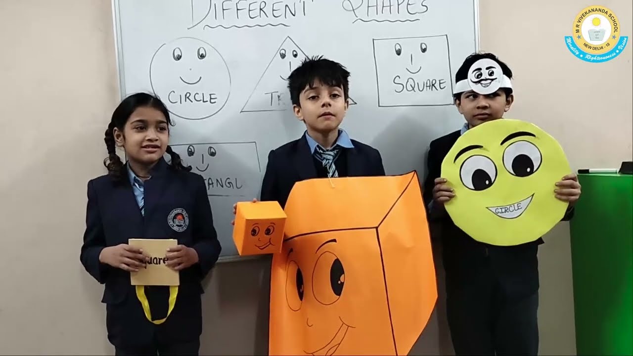 Class 2 Students Studying at MRV Public School