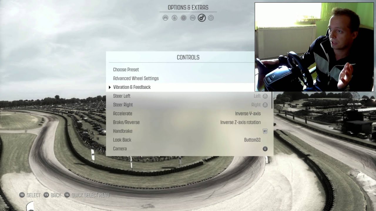 Dirt Rally - Ustawienia Kierowncy/wheel settings for LOGITECH G27/G25/G29/G920 DRIVING FORCE GT