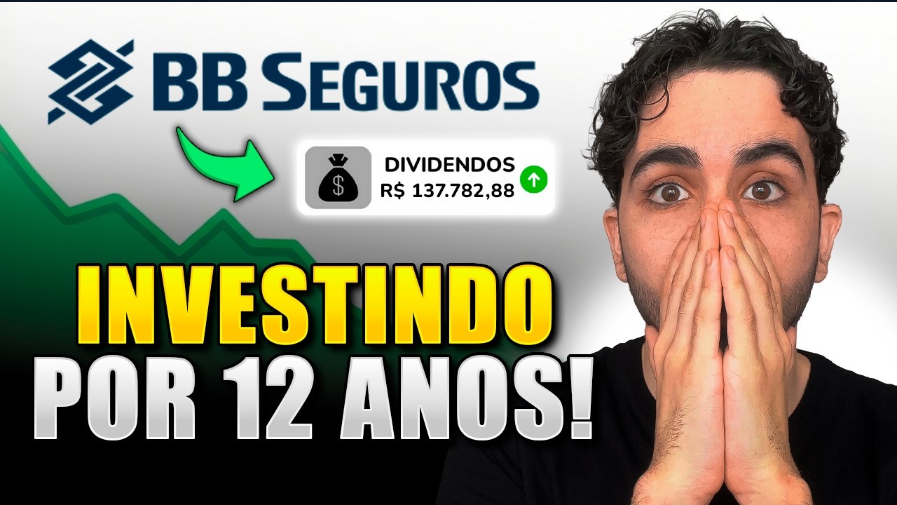 🚀 ESCOLHI UMA A&Ccedil;&Atilde;O, COMPREI POR 12 ANOS! VALEU A PENA INVESTIR EM BB SEGURIDADE (BBSE3)?