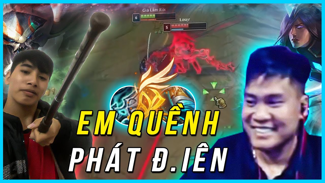EM QUỀNH PHÁT Đ.IÊN KHI NHÌN TÔI ĐÁNH YONE | DUY CÒM