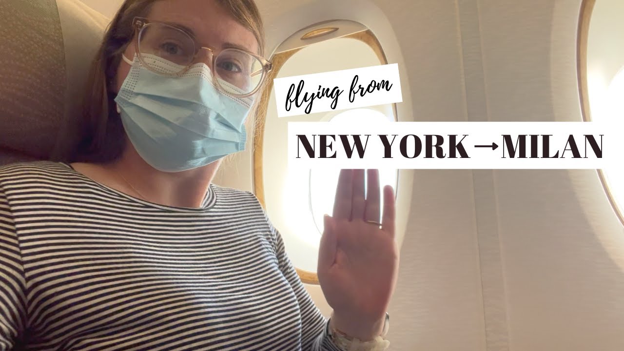 The Adventure Begins | New York to Milan in Economy on Emirates A380