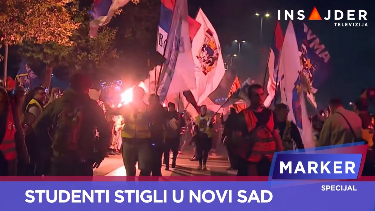 Studenti iz Zapadne Srbije stigli u Novi Sad, dočekali ih građani