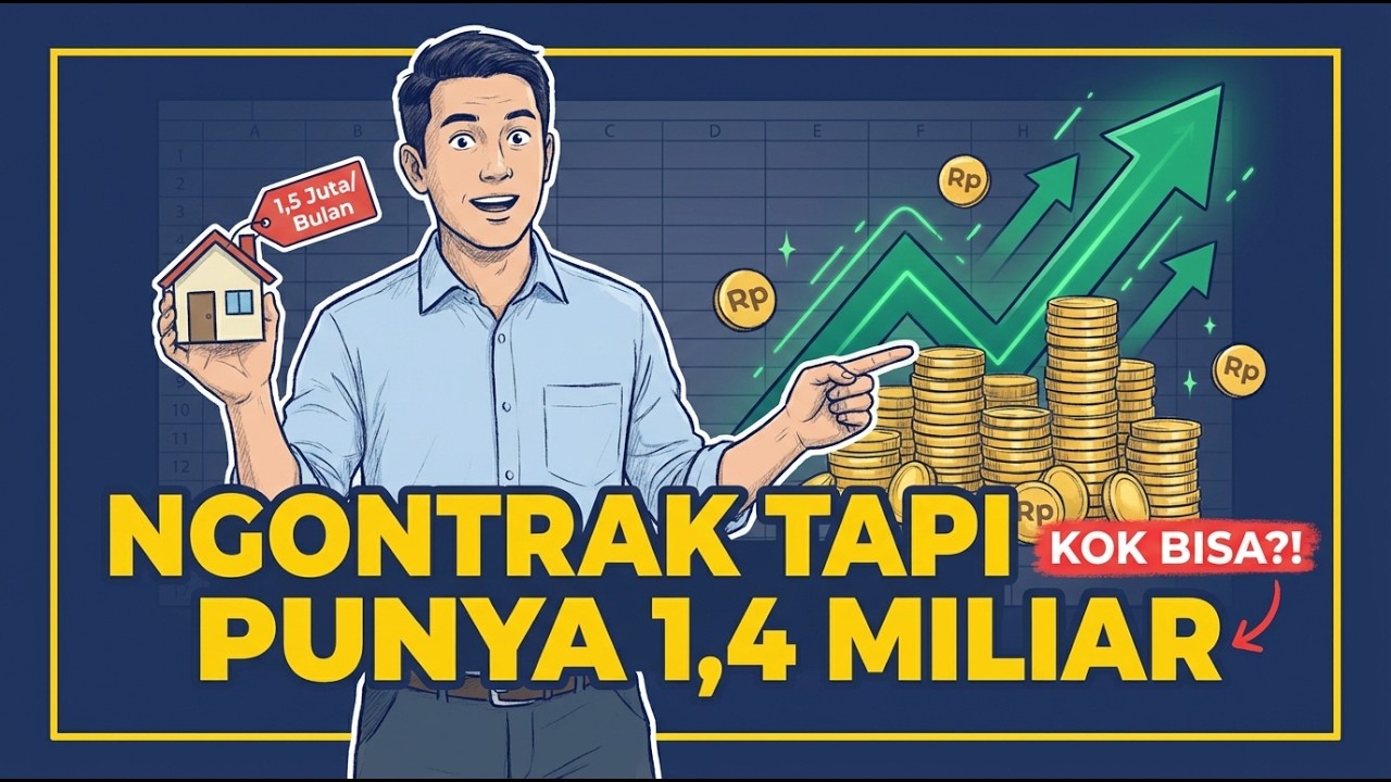 NGONTRAK SEUMUR HIDUP VS MEMAKSAKAN BELI RUMAH: HITUNGAN MATEMATIS YANG MENGEJUTKAN !