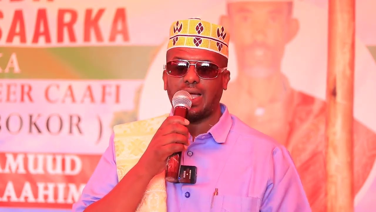 Caleemo saarka Caaqil Maxamuud Maxamed Ibrahim ee Beelwaynta Reer Caafi ee Ugaadh Abokor