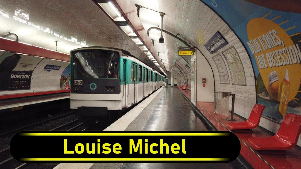 Metro Station Louise Michel - Paris 🇫🇷 - Walkthrough 🚶