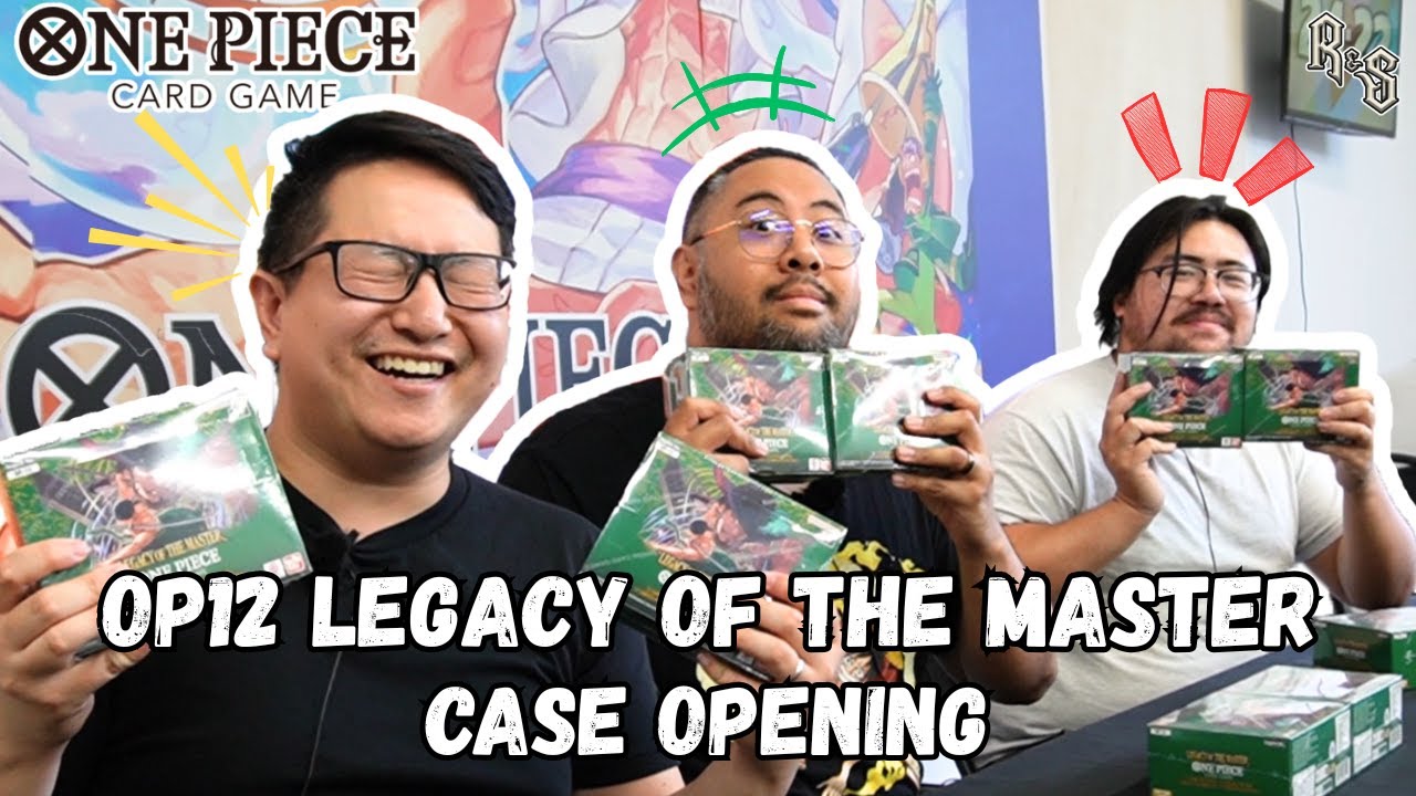 OP12 Legacy of the Master Case Opening w/Zekekun, Conere, and KuroTCG