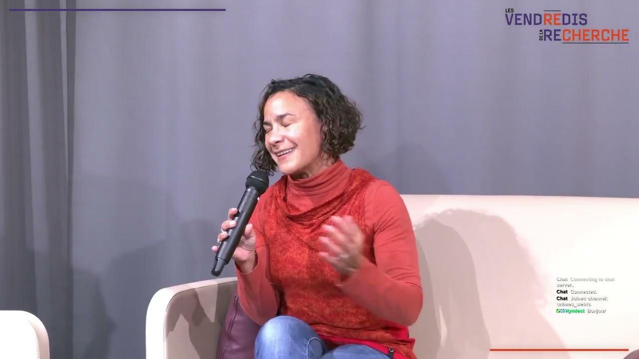 Les Vendredis de la Recherche 👩‍🔬👨‍🔬🔎 - avec Géraldine Escriva-Boulley !
