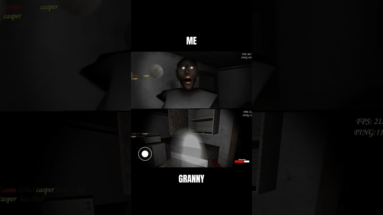 Granny Multiplayer: Granny vs Player #granny #shorts