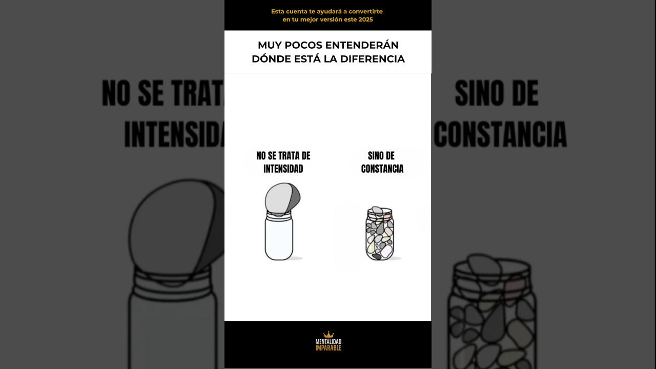 Muy pocos entender&aacute;n la diferencia #mentalidadimparable #mindsetdeoro #motivacion
