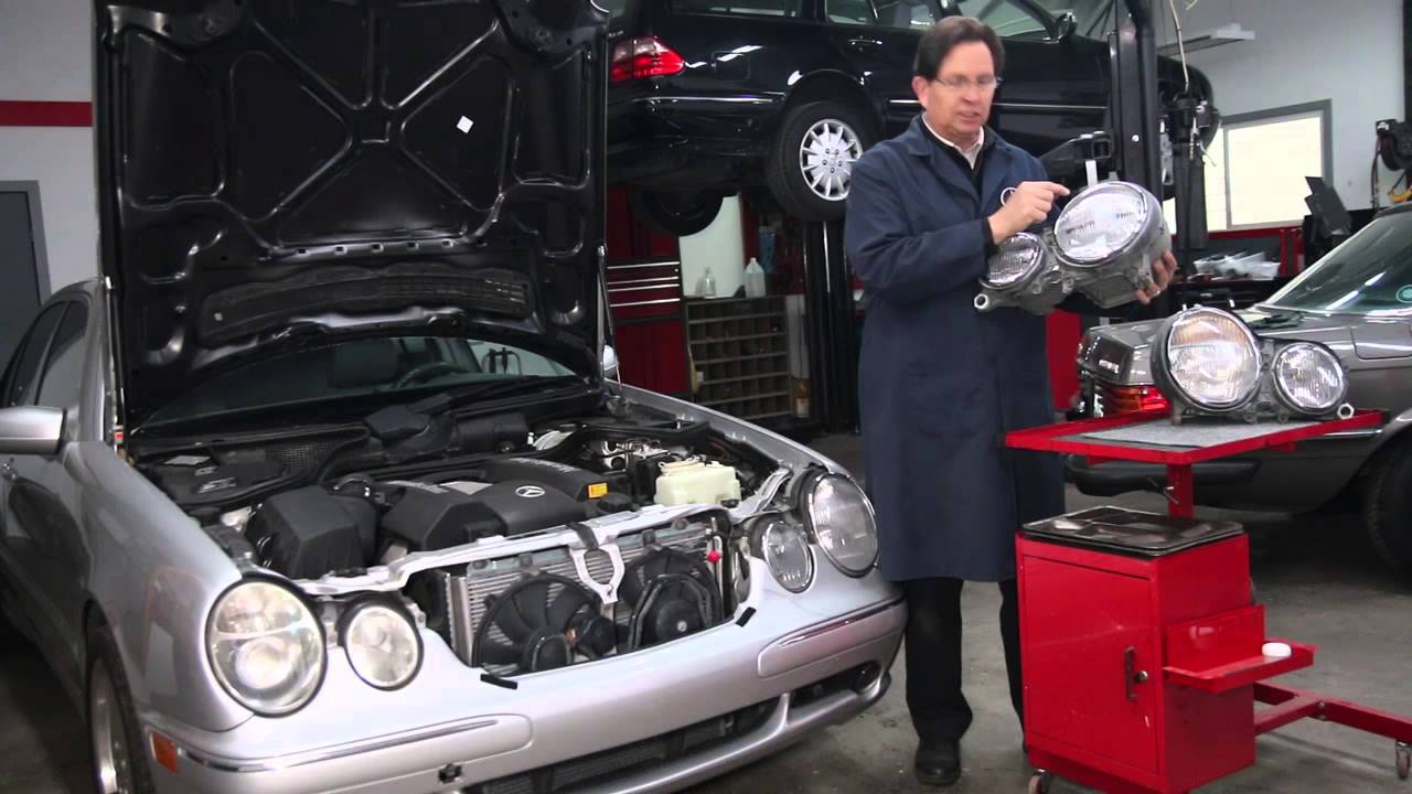 Mercedes W210 Facelift Model Headlight Replacement Challenges: Introducton