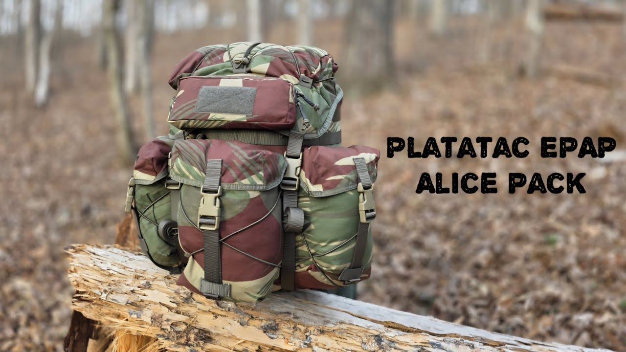 Первый взгляд на рюкзак Platatac EPAP (Extended Patrol Alice Pack) от Paxton Creek Supply.