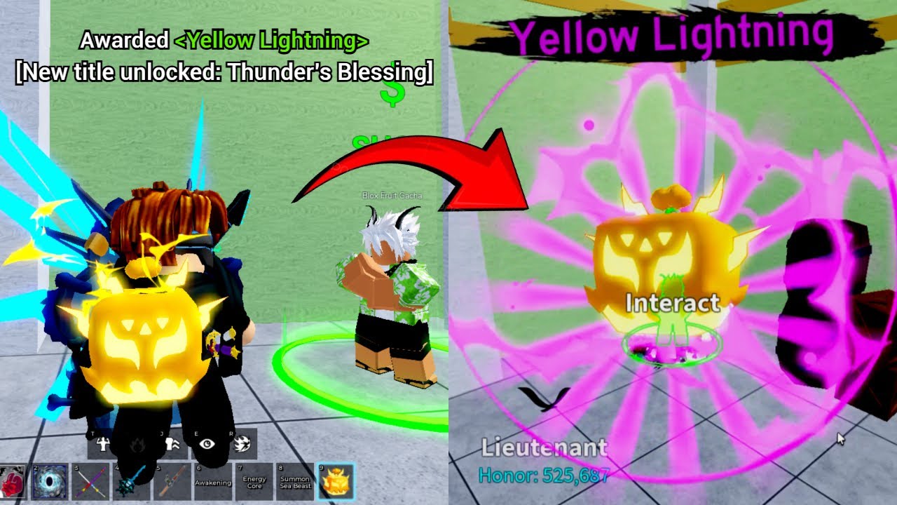 OMG&hellip;! I Got the NEW Limited Lightning Skin in Blox Fruits ⚡🔥