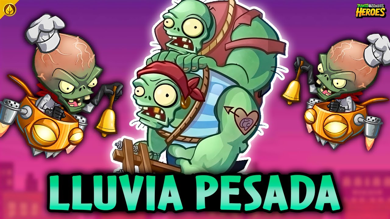 ¡LA LLUVIA DE ZOMBISTEINS! 🌧☔ | Plants vs. Zombies: Heroes