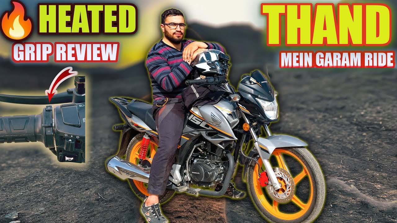 Heated Grips Test Ride Thand Mein Garam Experience