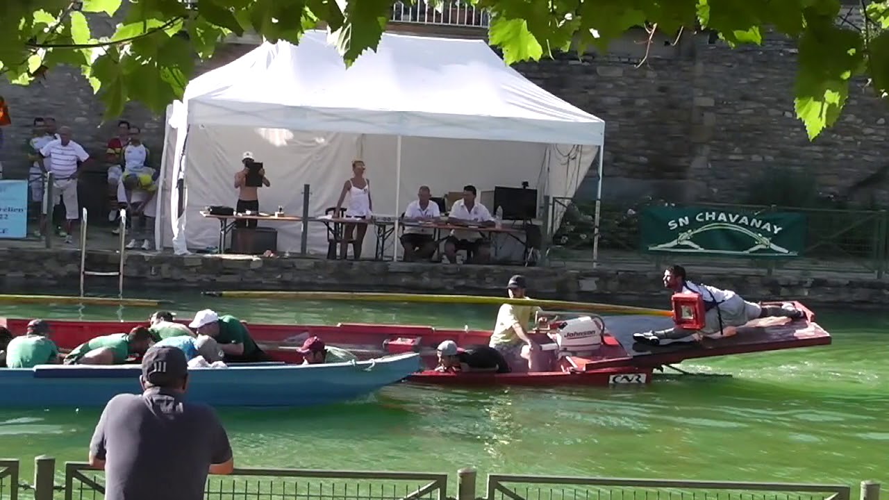JOUTES NAUTIQUES CHALLENGE A CHAVANAY 9 JUILLET 2018