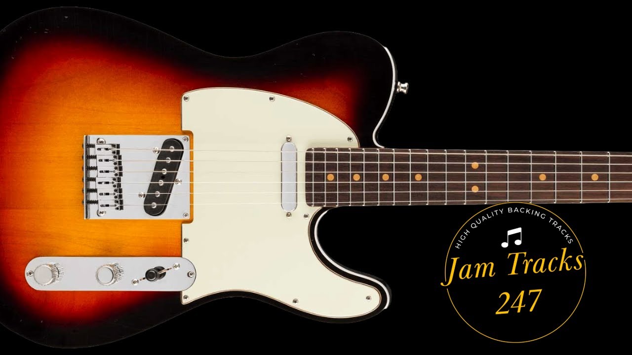 Blues Shuffle in A (124bpm) Robben Ford style Guitar Backing Jam Track