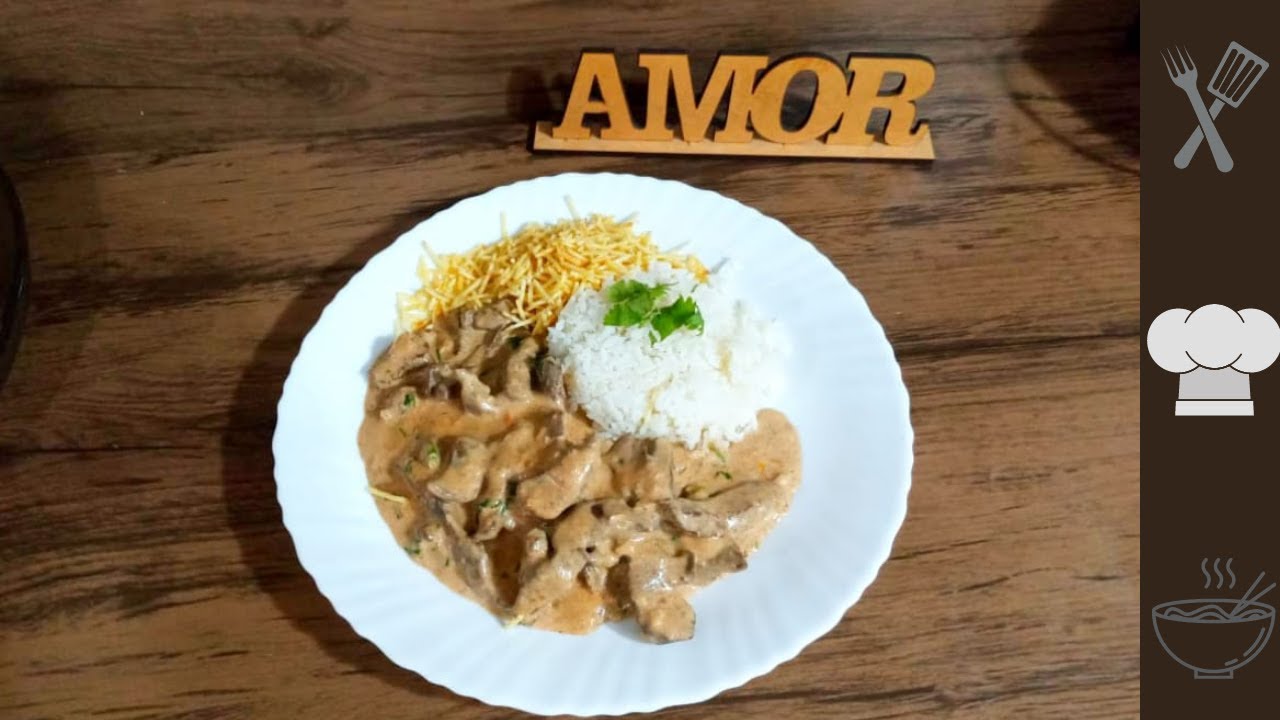 Strogonoff de Fígado - Receita Fácil de Fazer!