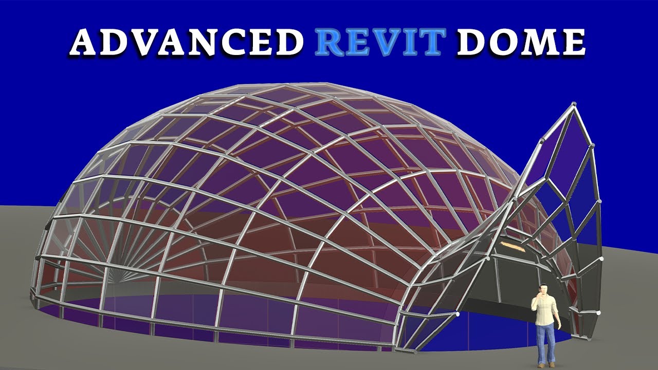 قبة بيضاوية على ريفيت | Ellipse Dome in Revit