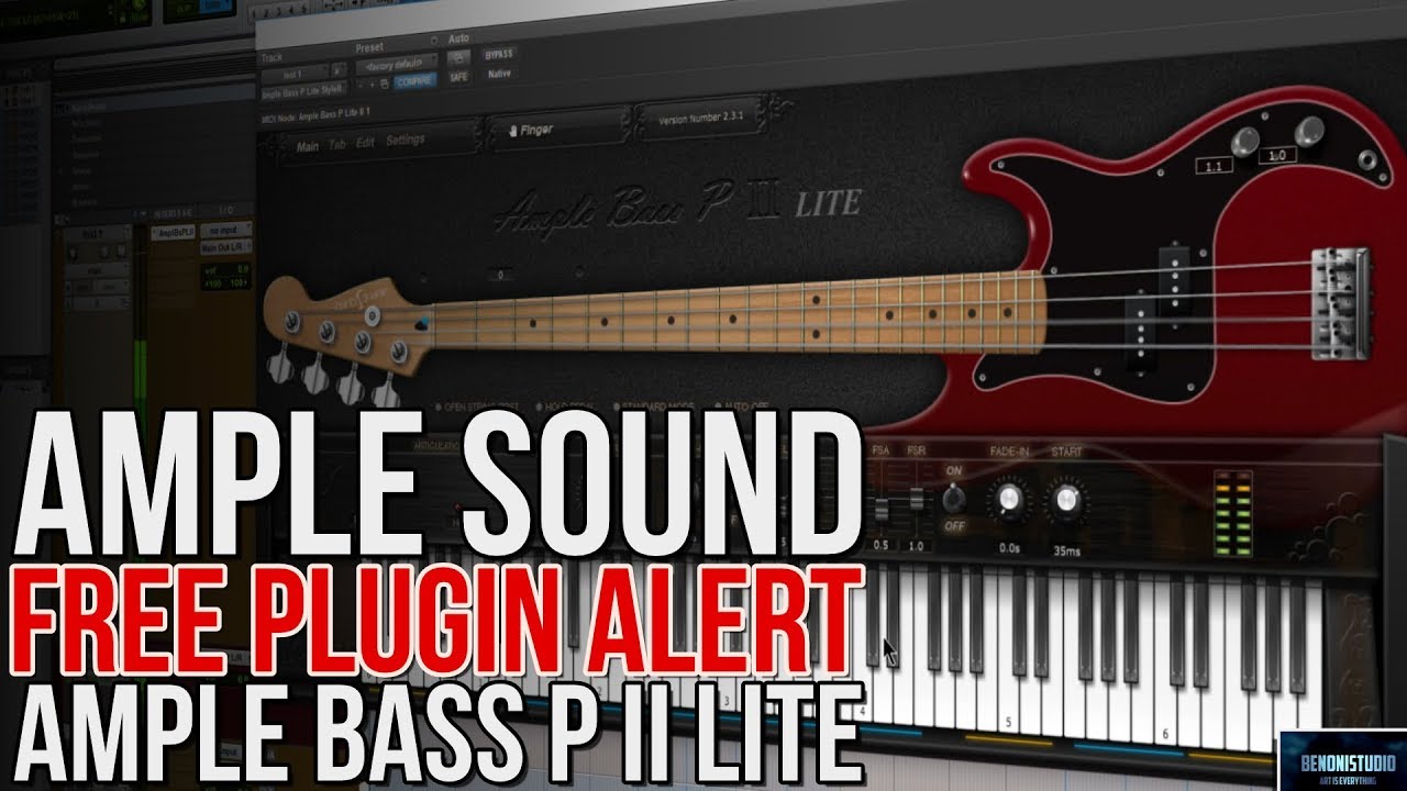 FREE PLUGIN ALERT | AMPLE BASS P II LITE