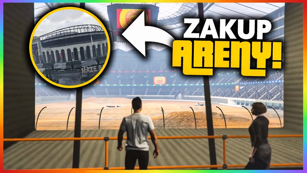KUPIŁEM NAJDROŻSZĄ ARENĘ! | GTA ONLINE | ARENA WAR NOWE DLC