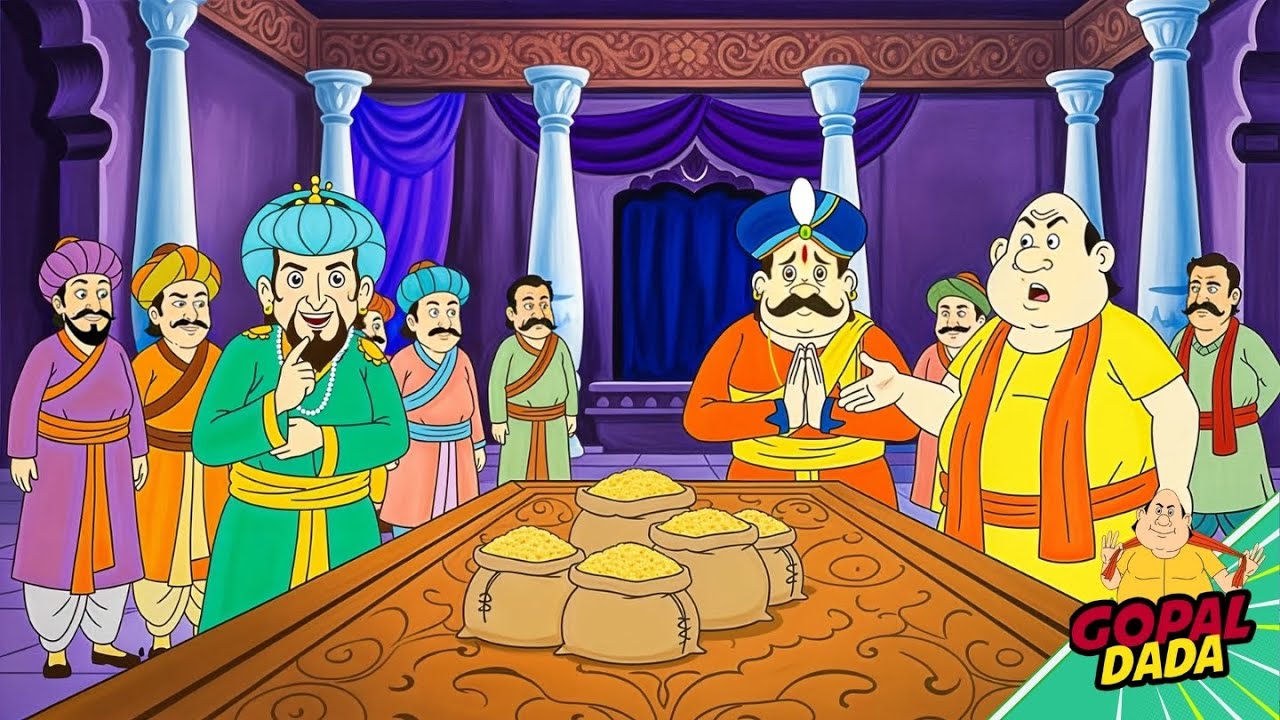 টাক গরম | Khambaji Raja&rsquo;s Revenge & Gopal&rsquo;s Smart Trick| Gopal Dada