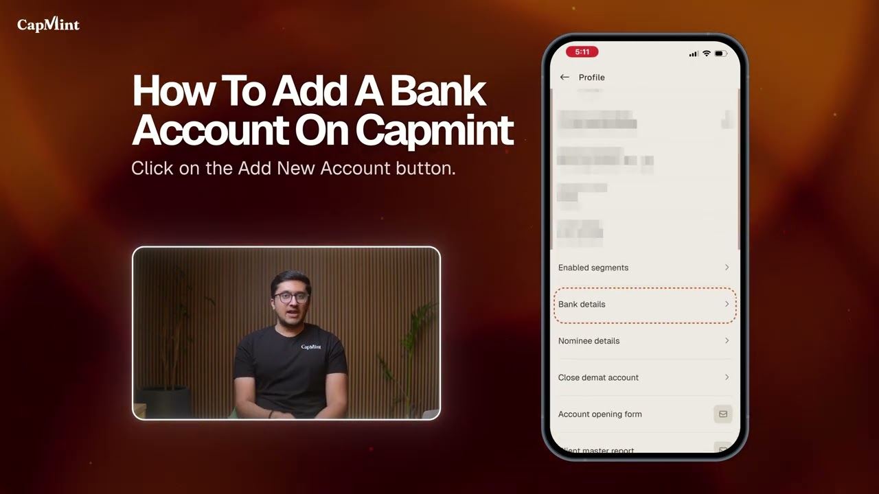 How to Add & Verify Your Bank Account on CapMint | Step-by-Step Guide