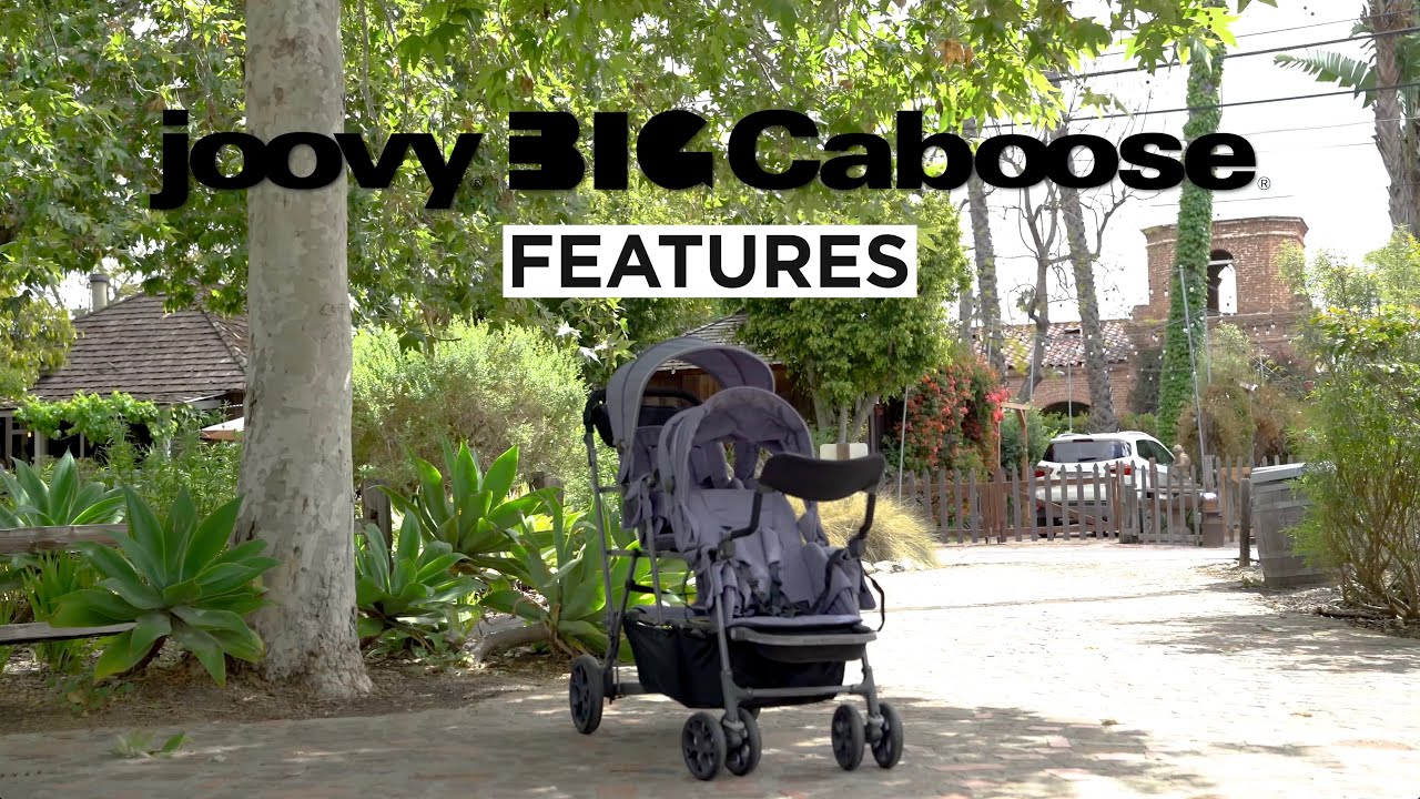 Big Caboose Triple Stroller | Features