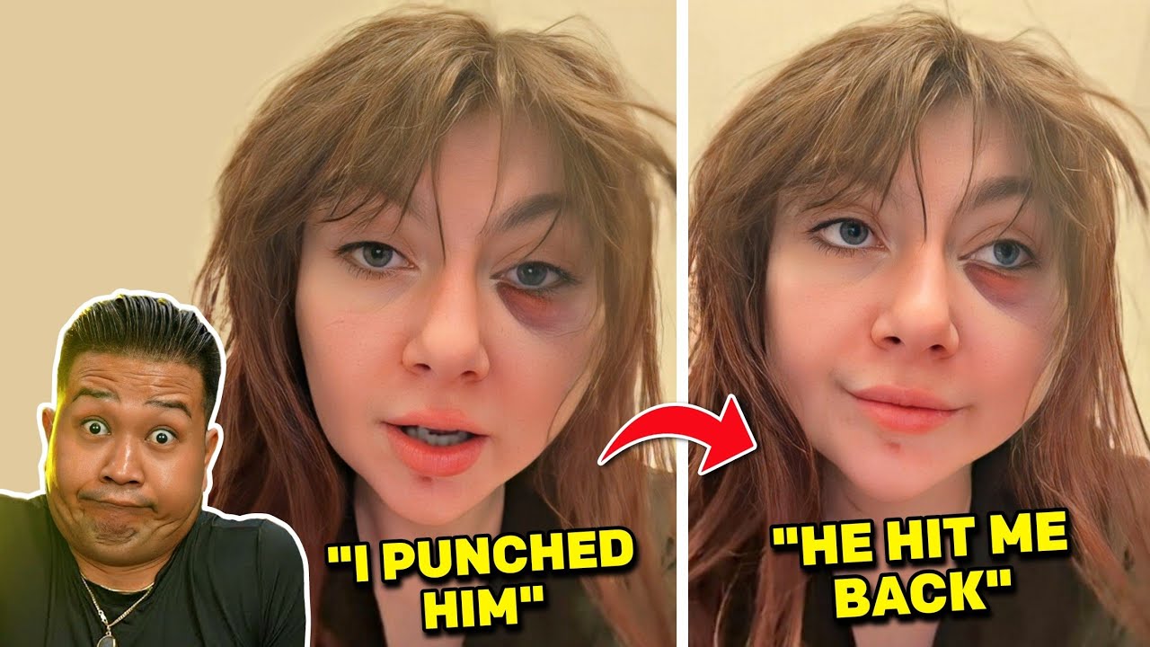 Woman Hits Man Then Gets Hit Back