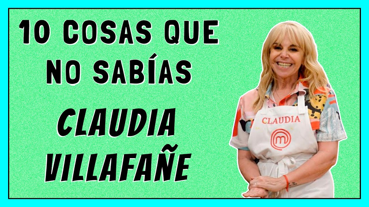 10 COSAS que NO SABIAS de CLAUDIA VILLAFAÑE | ManiTV