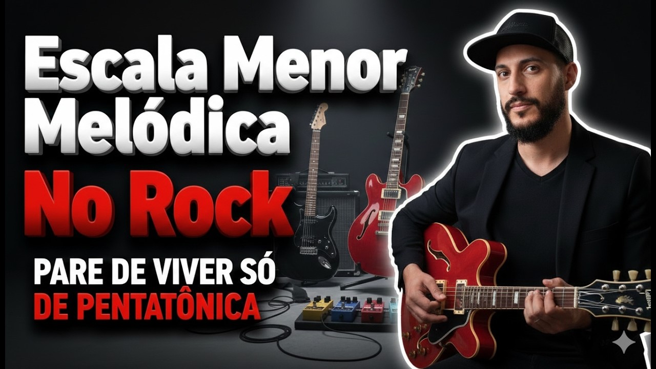 Escala Menor Melódica No Rock (Pare de Viver Só de Pentatônica)