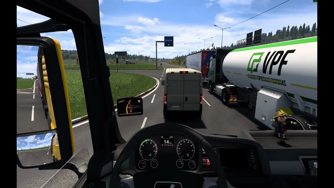 Euro Truck Simulator 2 türkiye birlesik krallık seferi bölüm 1