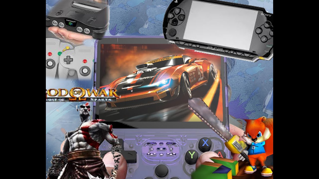 R36S Configuraciones plataformas Pesadas, N64, NDS, PSP | Trucos optimizaciones, Corriendo a Tope !