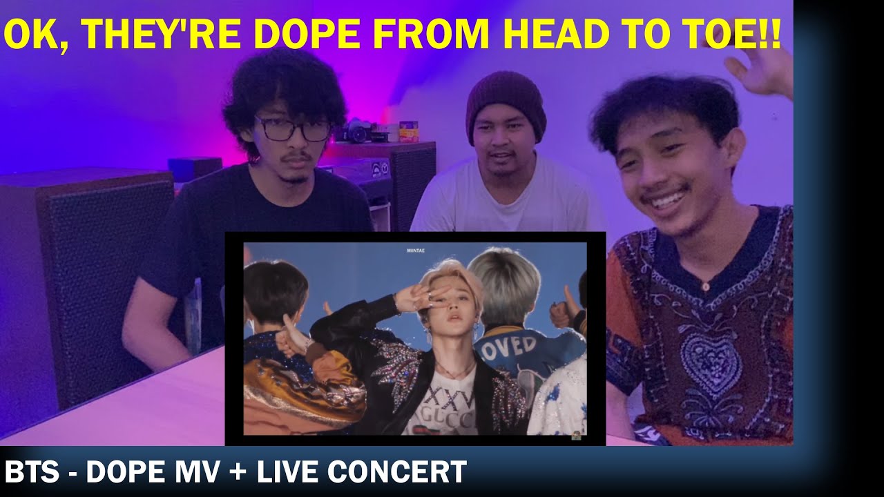 BTS - DOPE (REACTION + LYRIC DISCUSSION)