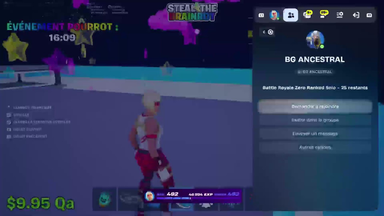Live chill fortnite chill Steal a brainrot fortnite Vien papoter et trade