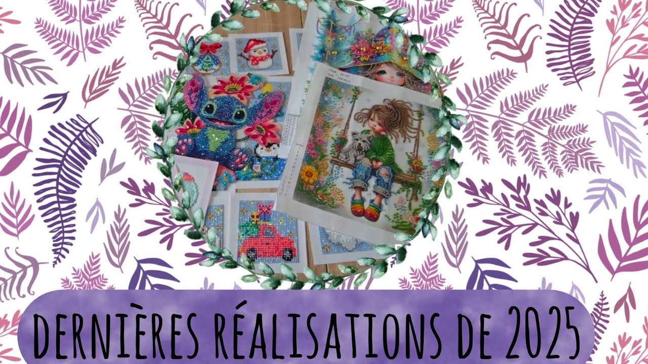 Dernières réalisations de  2025 @GBFKE  @caratart3069 #diamondpainting 