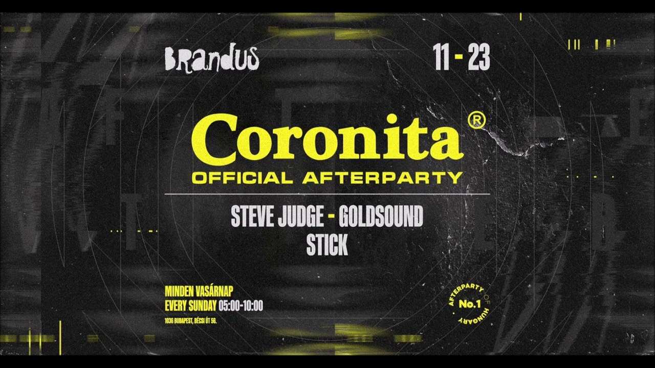 Steve Judge  / Coronita After Live (2025.11.23)