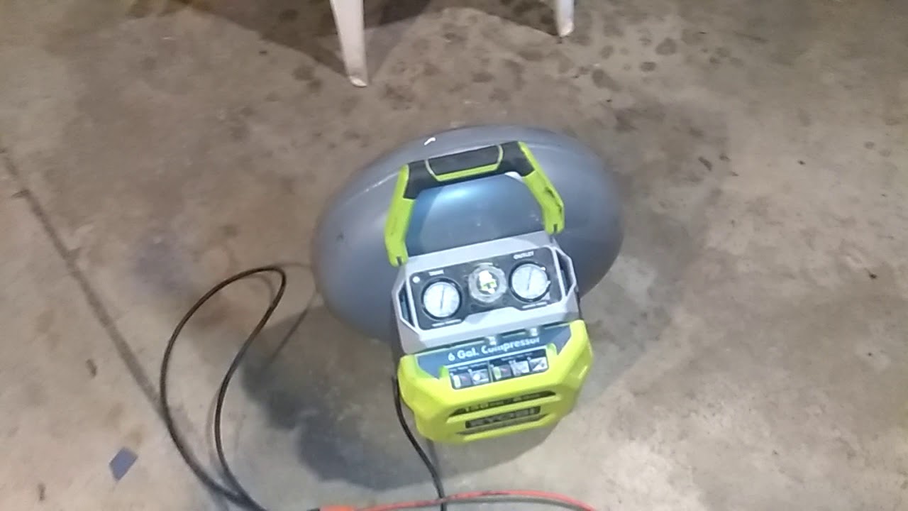 Ryobi YG601PV1 Vertical Pancake Compressor