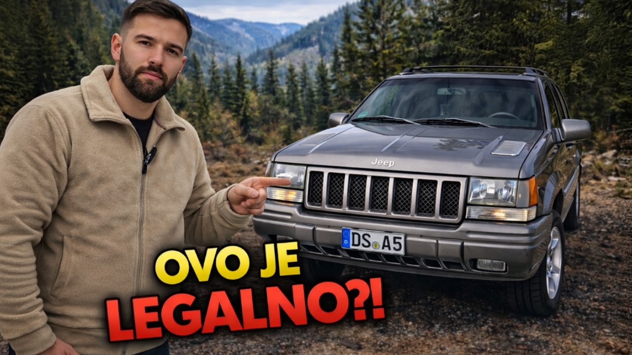 NAJBRŽI SUV 90-ih?! Test Jeep Grand Cherokee 5.9l V8 Limited (1998)