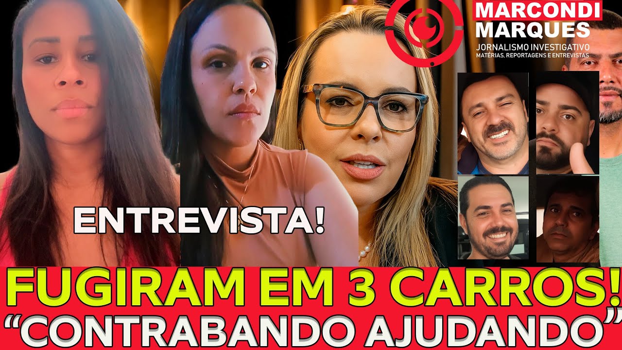 CASO ICARAÍMA: EXCLUSIVO!  CONTRABANDISTAS AJUDARAM NA FUGA! 
