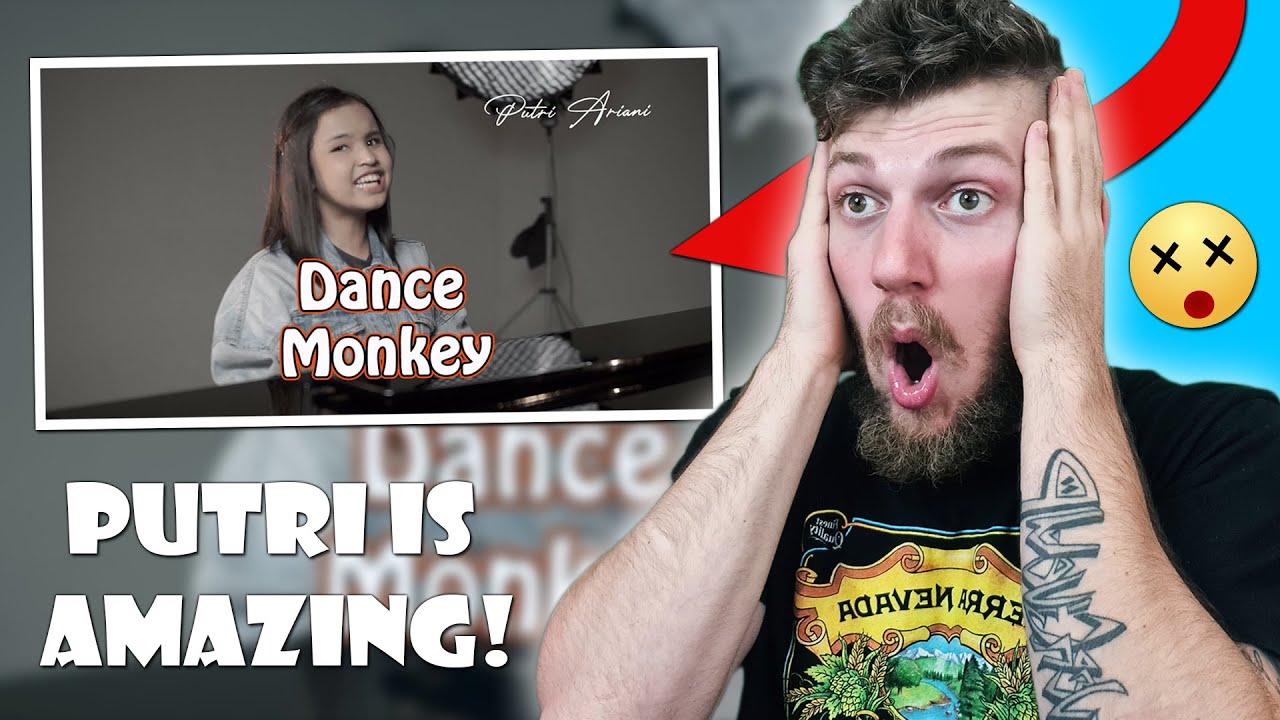 FIRST TIME HEARING: Dance Monkey - Tones and I [lirik] cover by Putri Ariani (REACTION!)