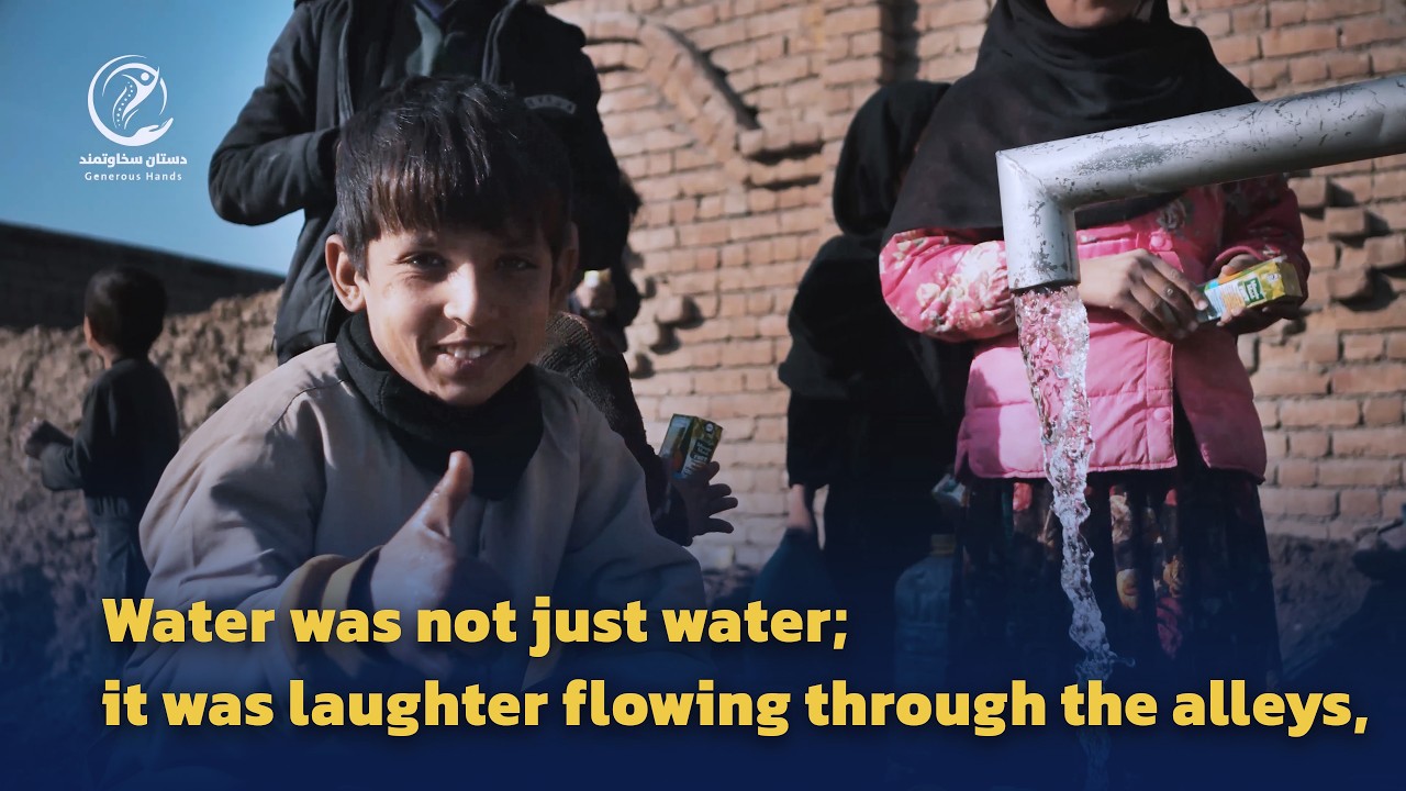 Water was not just water;it was laughter flowing through the alleys,