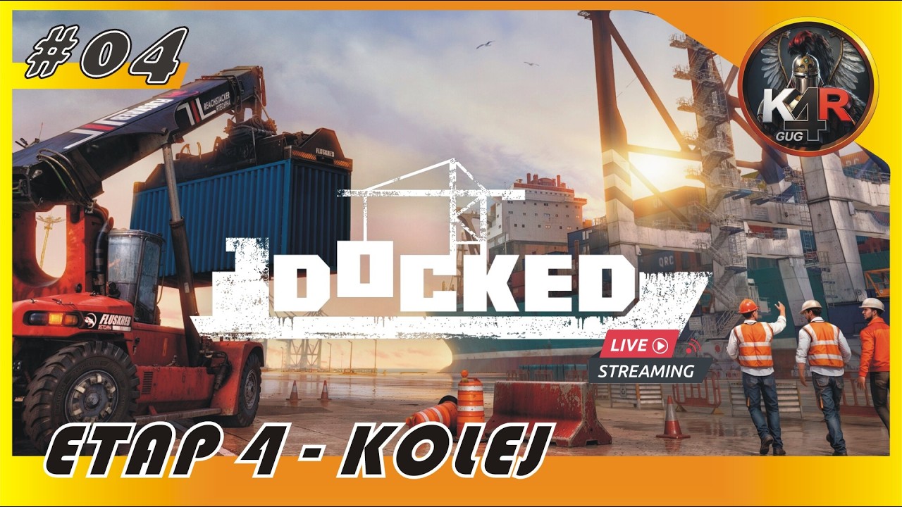 The Docked  ⚓ #04 Etap 4 - uruchomienie terminala kolejowego / gameplay PL