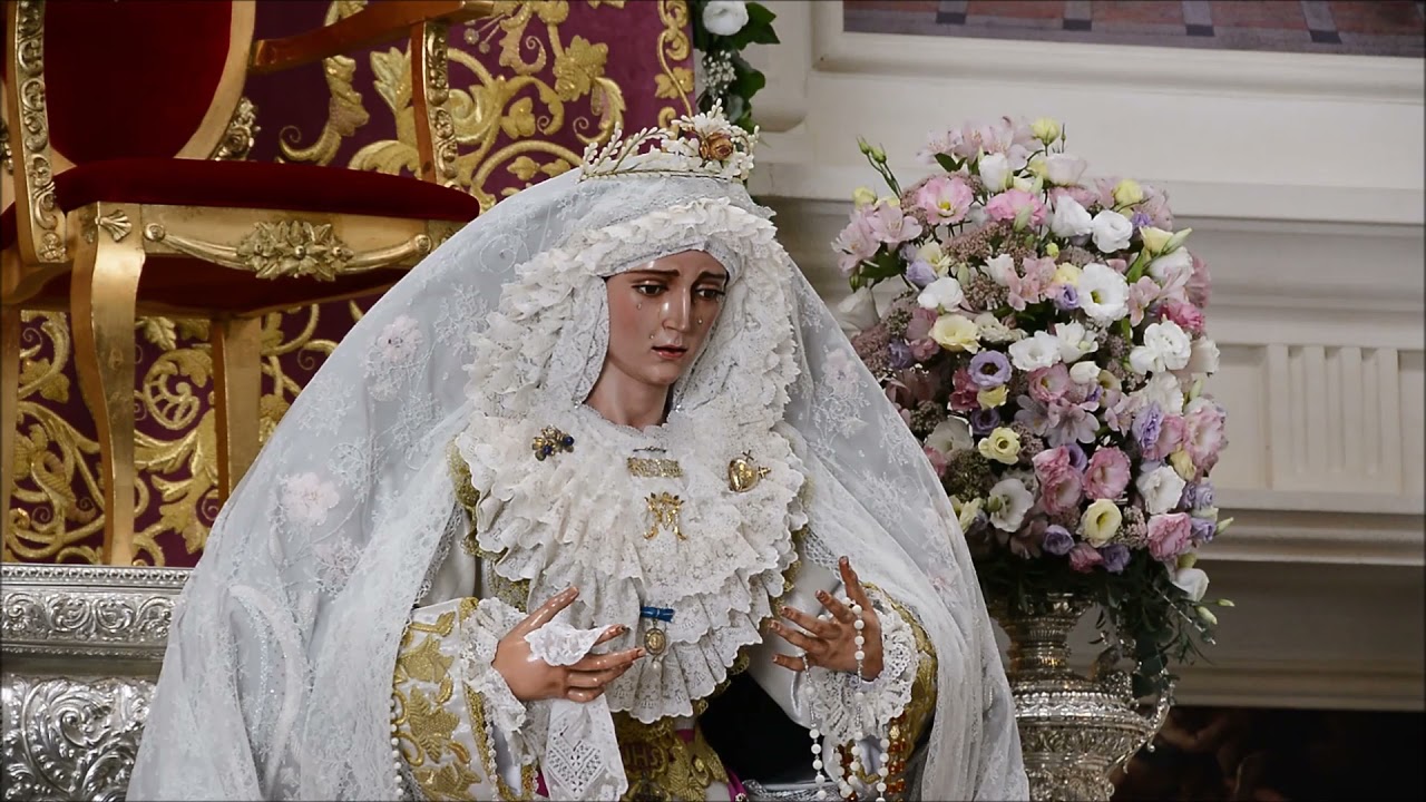 LA LINEA COFRADE. BENDICIÓN NUEVA CORONA VIRGEN DEL AMOR