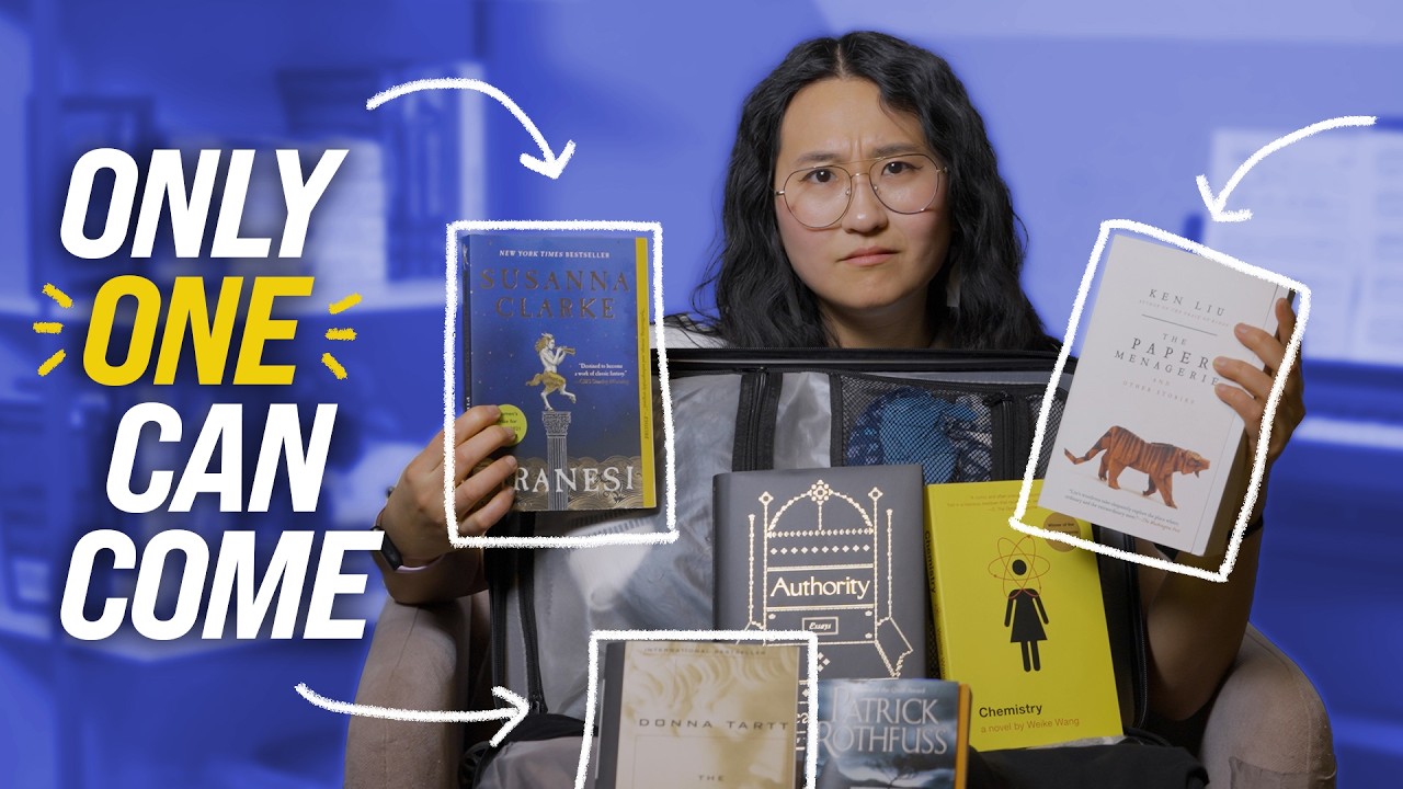 Choosing My Only Book for a 3-Week Trip