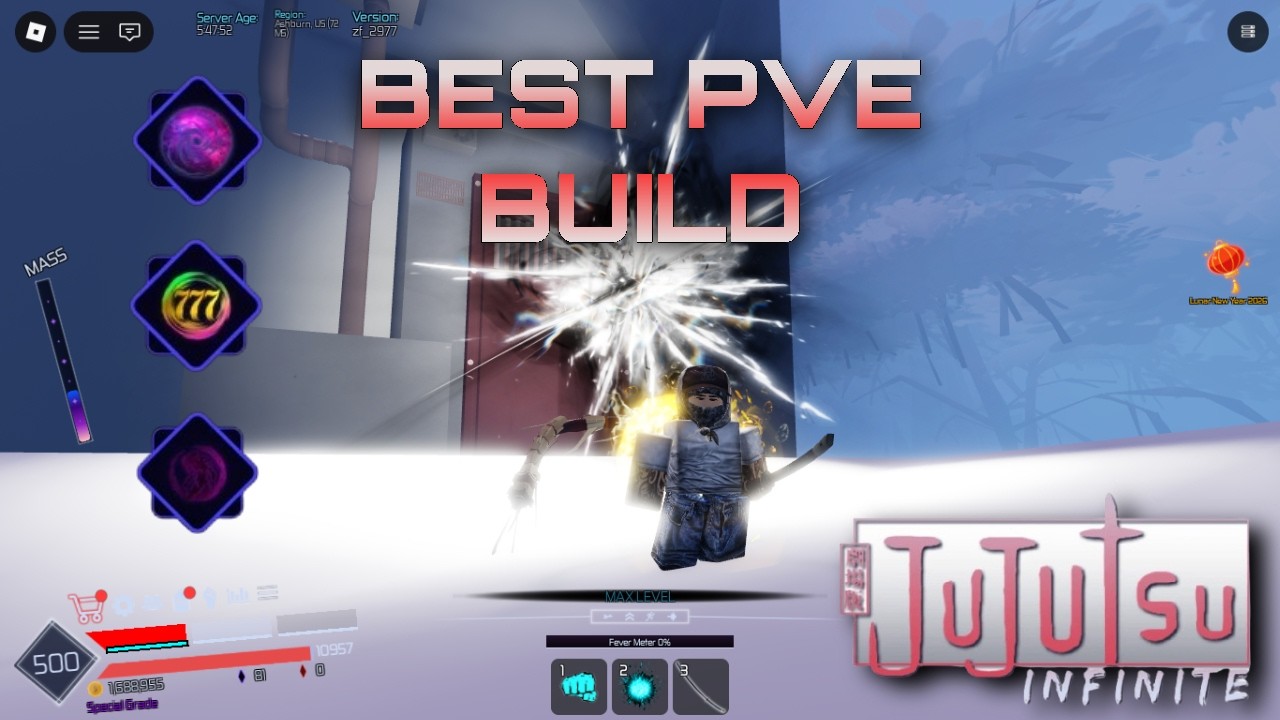 Best PVE Build In Jujutsu Infinite