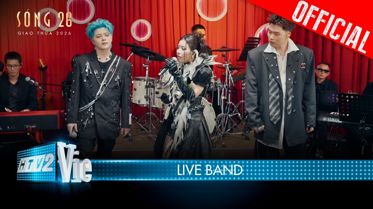 [LIVE BAND] VŨ TRỤ SONG SONG, KHÔNG THỜI GIAN, TIẾC CHO EM - LyHan, Dương Domic, RHYDER | SÓNG 26